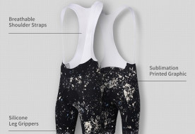 New Arrival - Sublimation Printed Bib Shorts