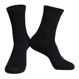 black cycling socks