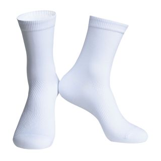 white cycling socks