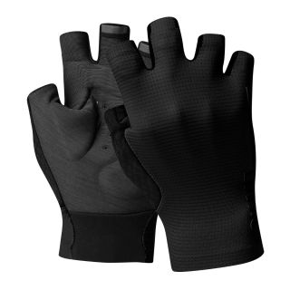 black cycling gloves