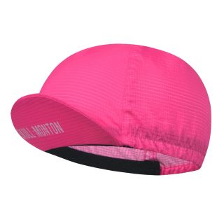 pink cycling hat