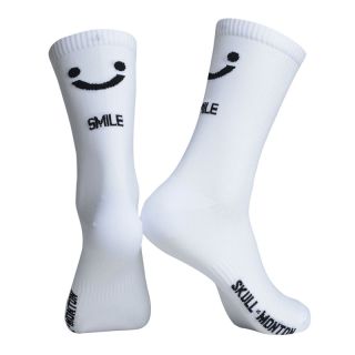 white cycling socks