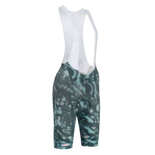 green cycling bib shorts
