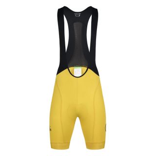 yellow cycling bib shorts