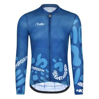mens long sleeve cycling jersey