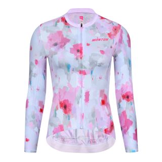 womens long sleeve cycling jersey