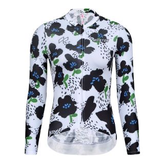 womens long sleeve cycling jersey