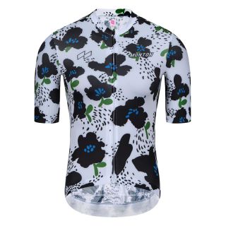 floral cycling jersey