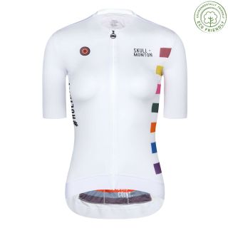 white cycling jersey women's