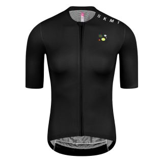 black cycling jersey women's