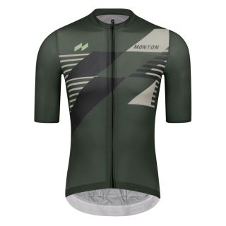 olive green cycling jersey