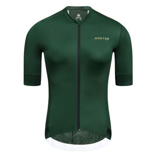 womens green cycling jersey
