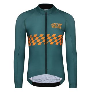 long sleeve thermal cycling jersey