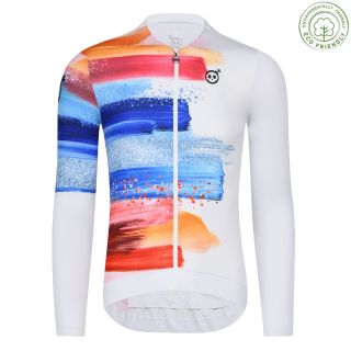 summer long sleeve cycling jersey