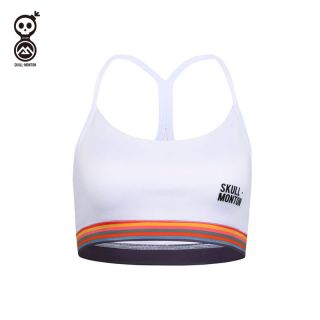 womens white sports bra
