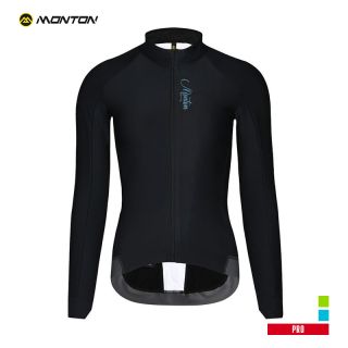 long sleeve fleece cycling jersey