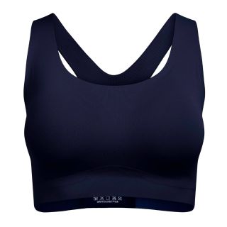 dark blue sports bra