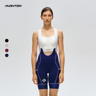 women's cycling bib shorts blue