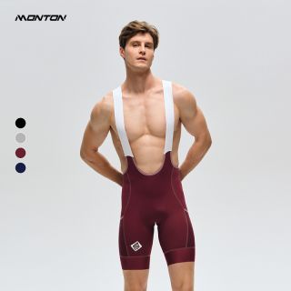 red cycling bib shorts