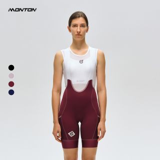 womens cycling bib shorts red