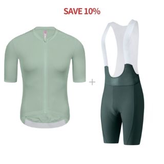 cycling bib and jersey set