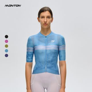 cycling jersey women blue