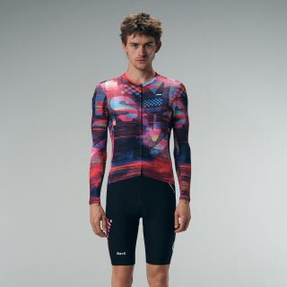 lightweight long sleeve cycling jersey