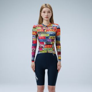 long sleeve cycling jersey for summer