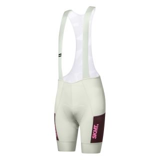 Mens Bib Shorts Motion Utility – Almond White