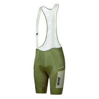 Mens Bib Shorts Motion Utility – Mustard Green