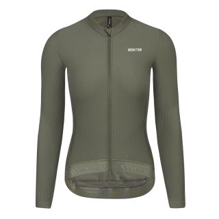 women's long sleeve thermal cycling jersey