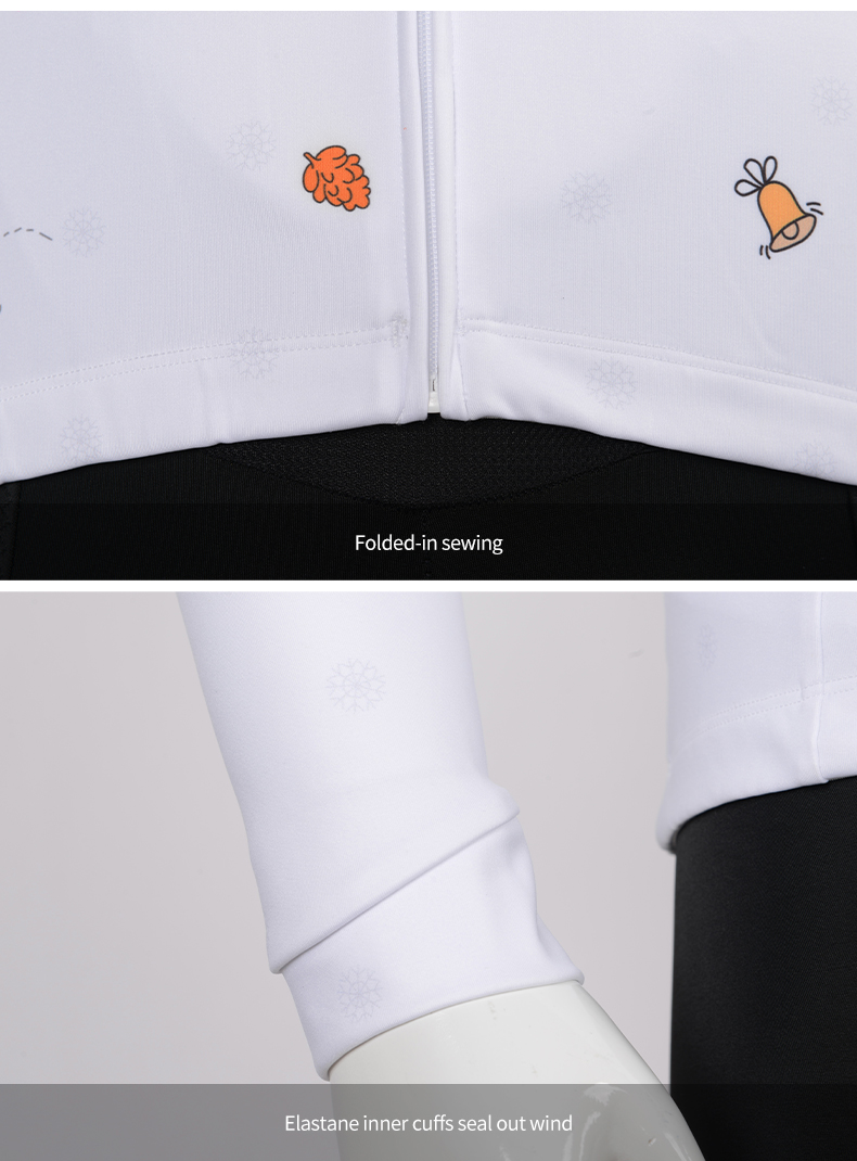 waist band and sleeves
