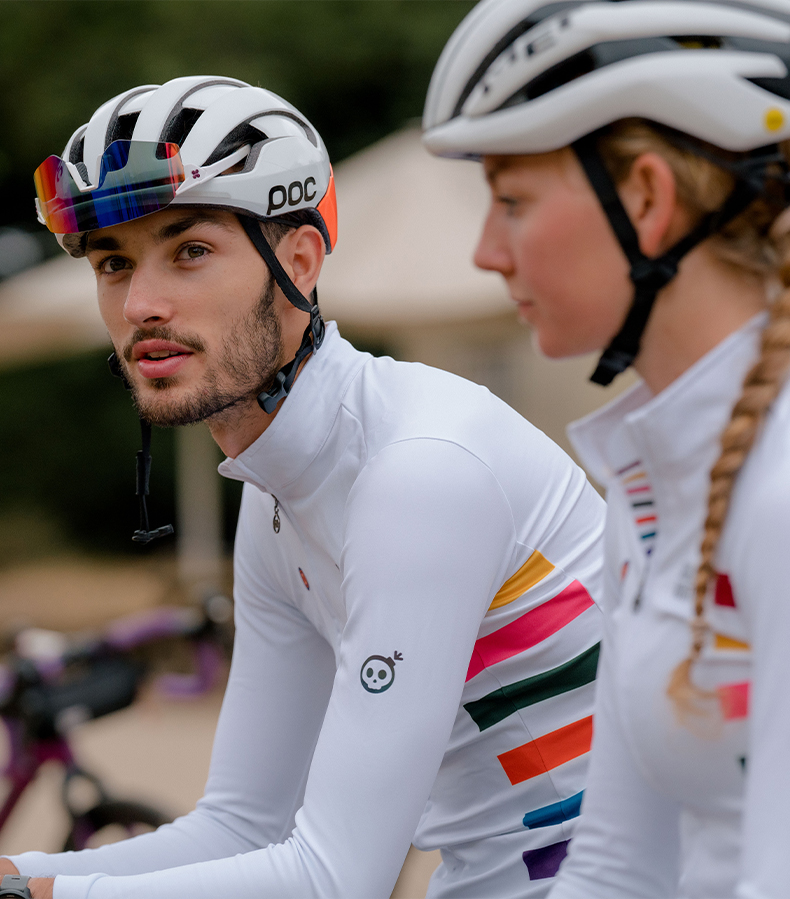 long sleeve thermal cycling jersey