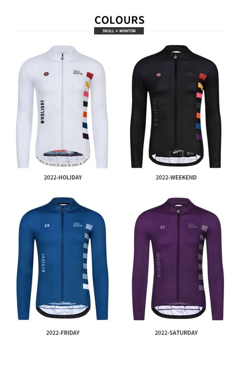 mens long sleeve thermal cycling jersey