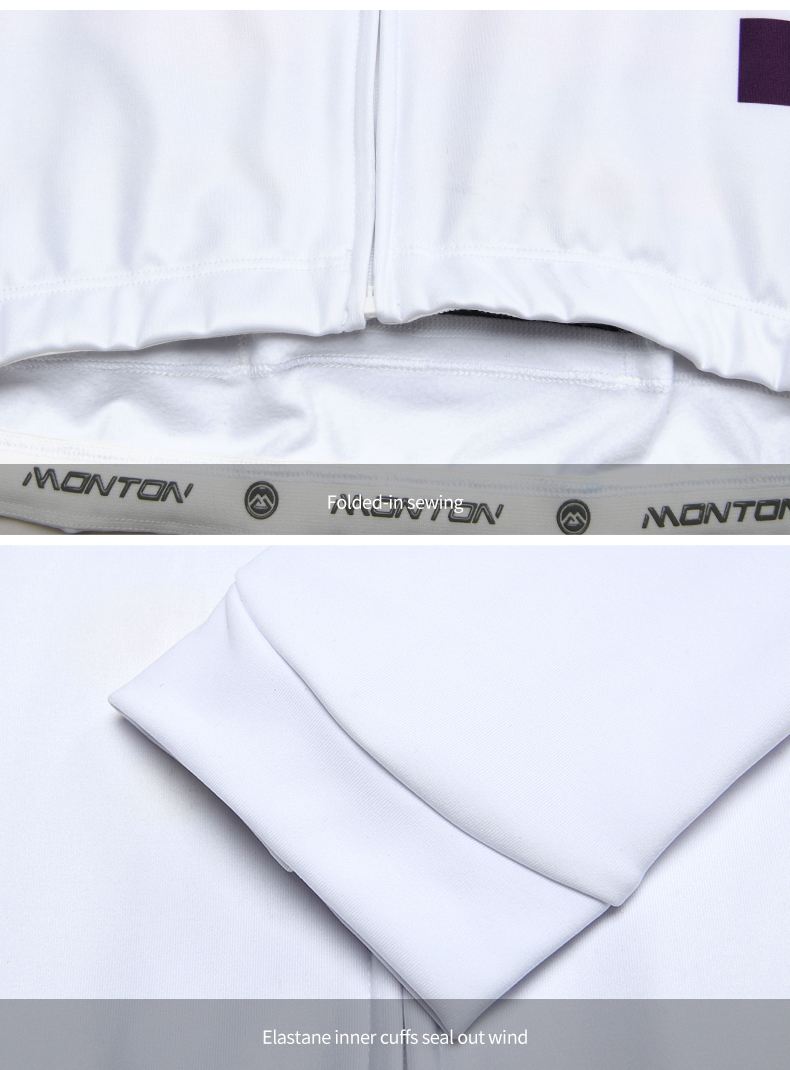 waist band and sleeves