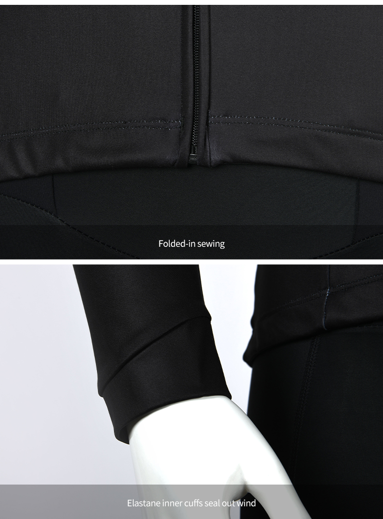 waist band and sleeves