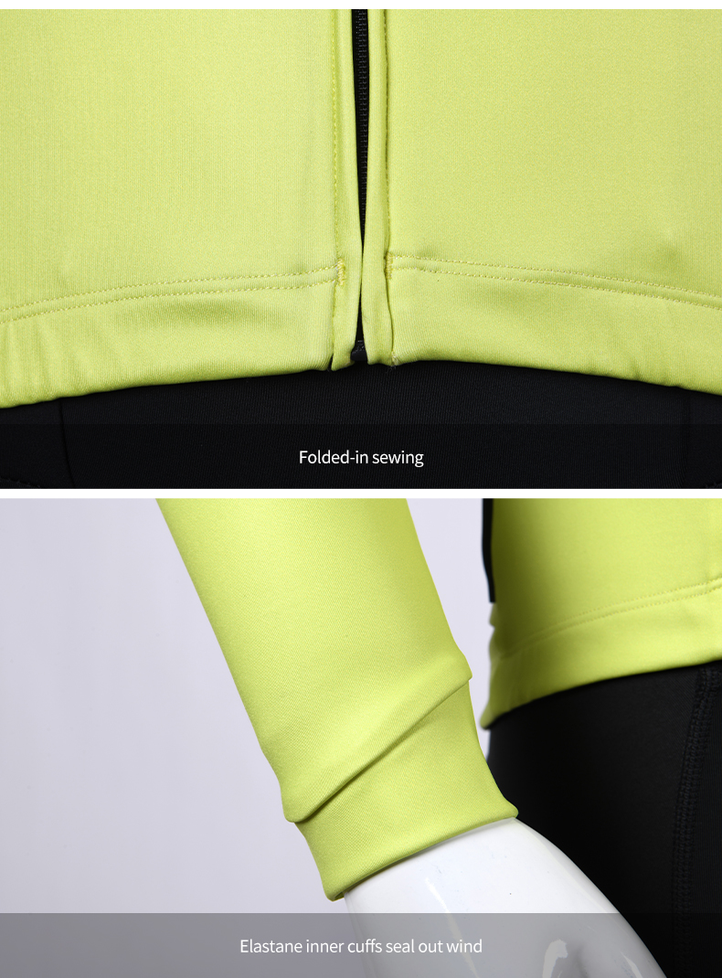 waist band and sleeves