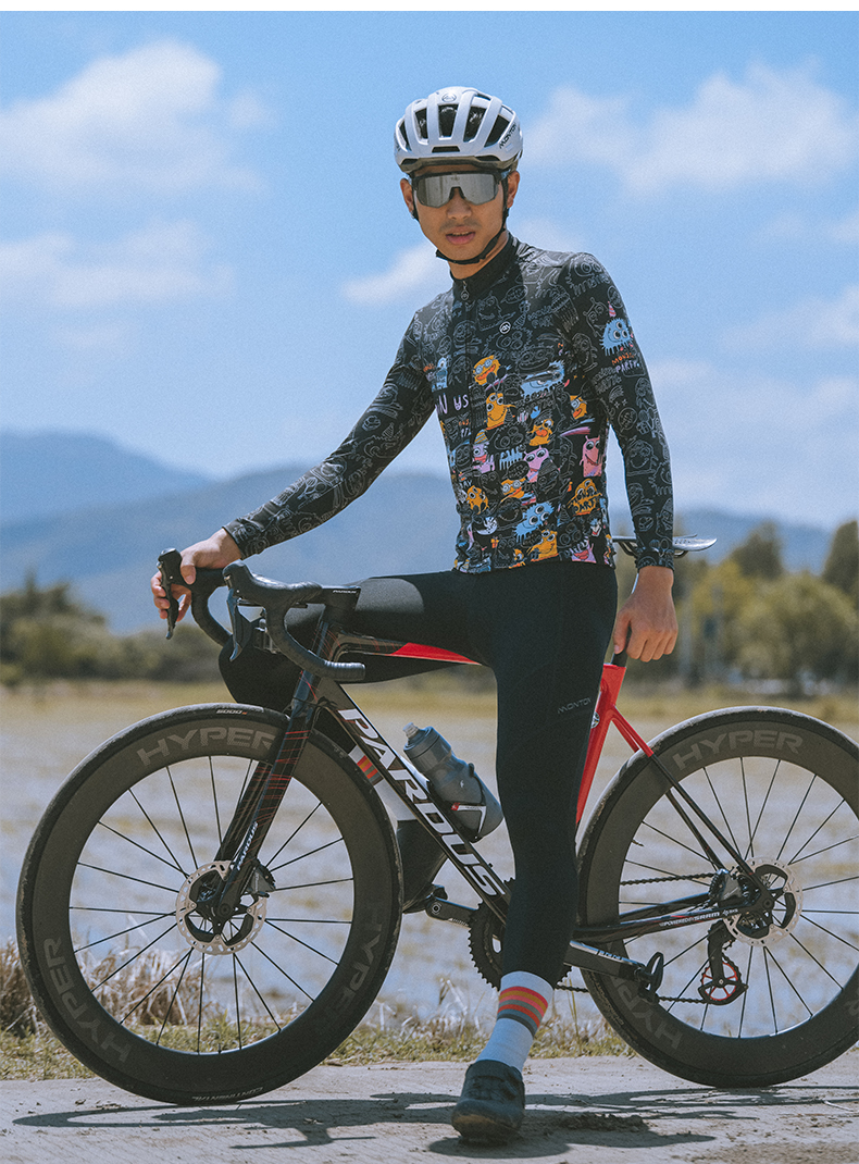 mens thermal cycling jersey