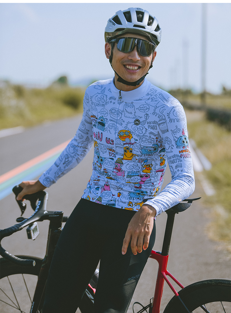 mens thermal cycling jersey