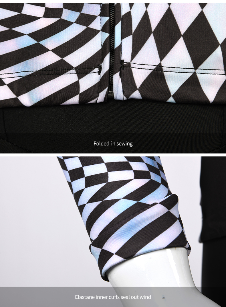 waist band and sleeves