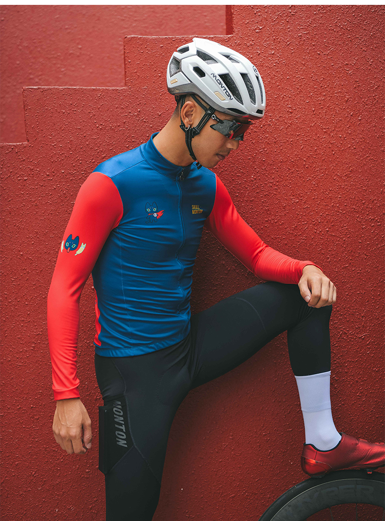 mens thermal cycling jersey