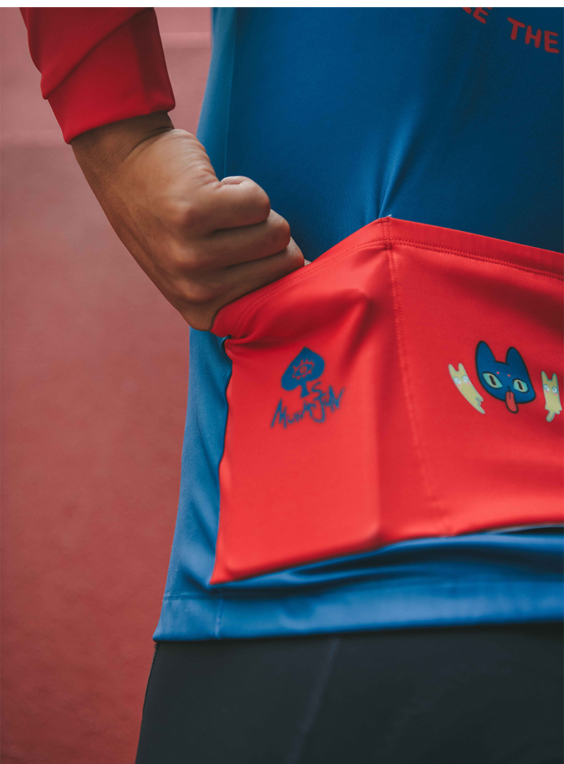 long sleeve thermal cycling jersey