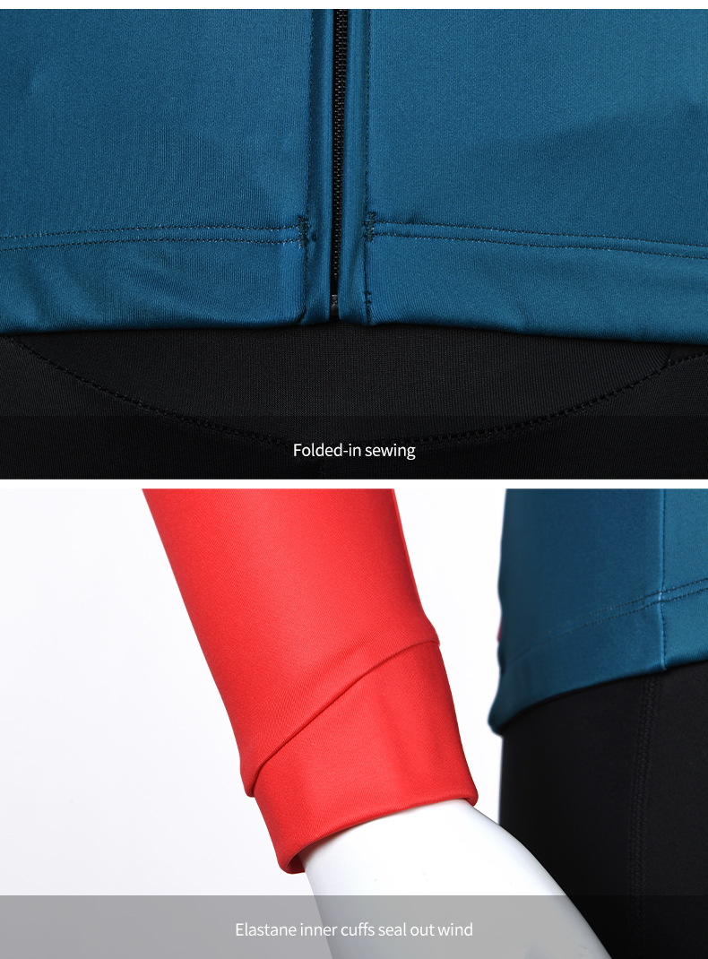 waist band and sleeves