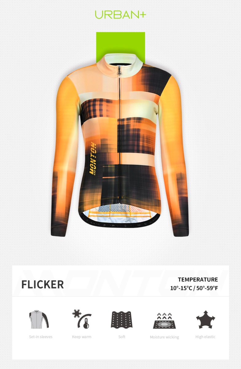 ladies thermal cycling jersey