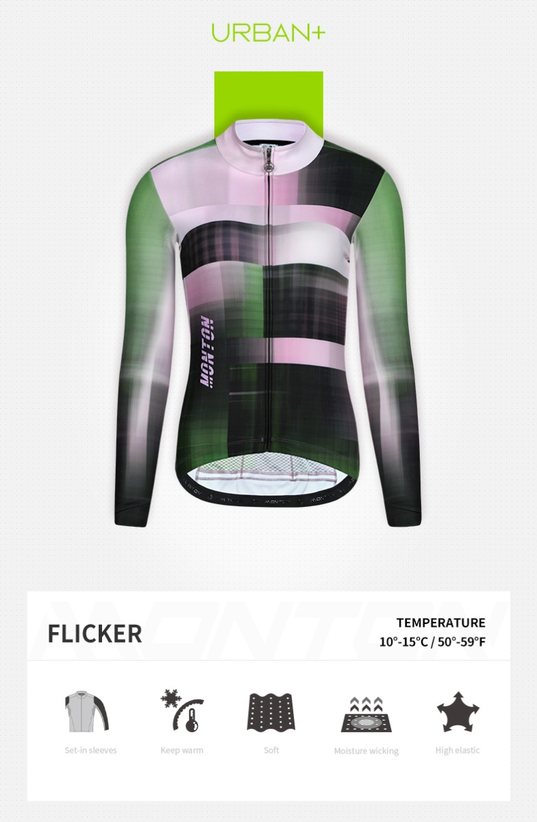 ladies thermal cycling jersey