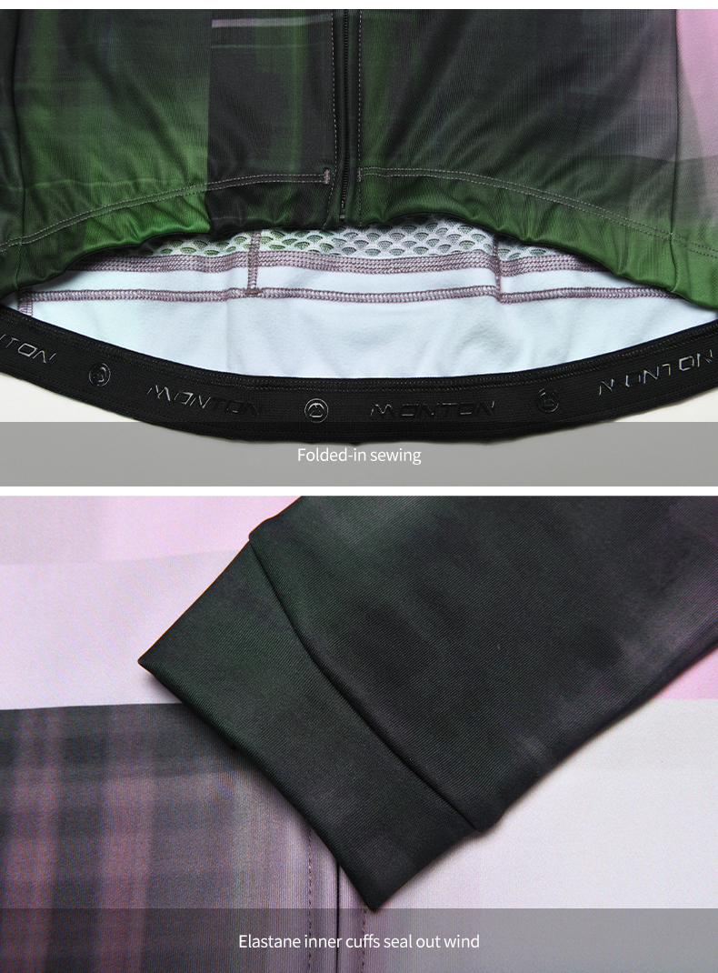 waist band and sleeves