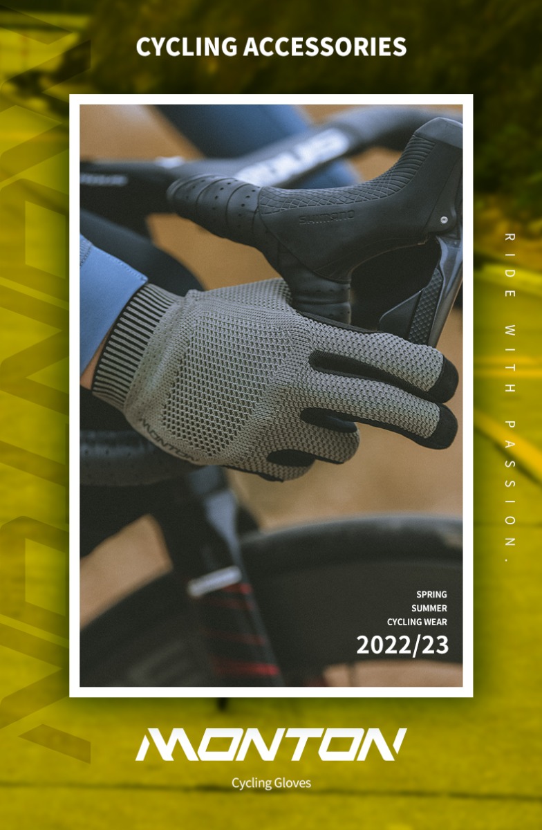 summer full finger cycling gloves