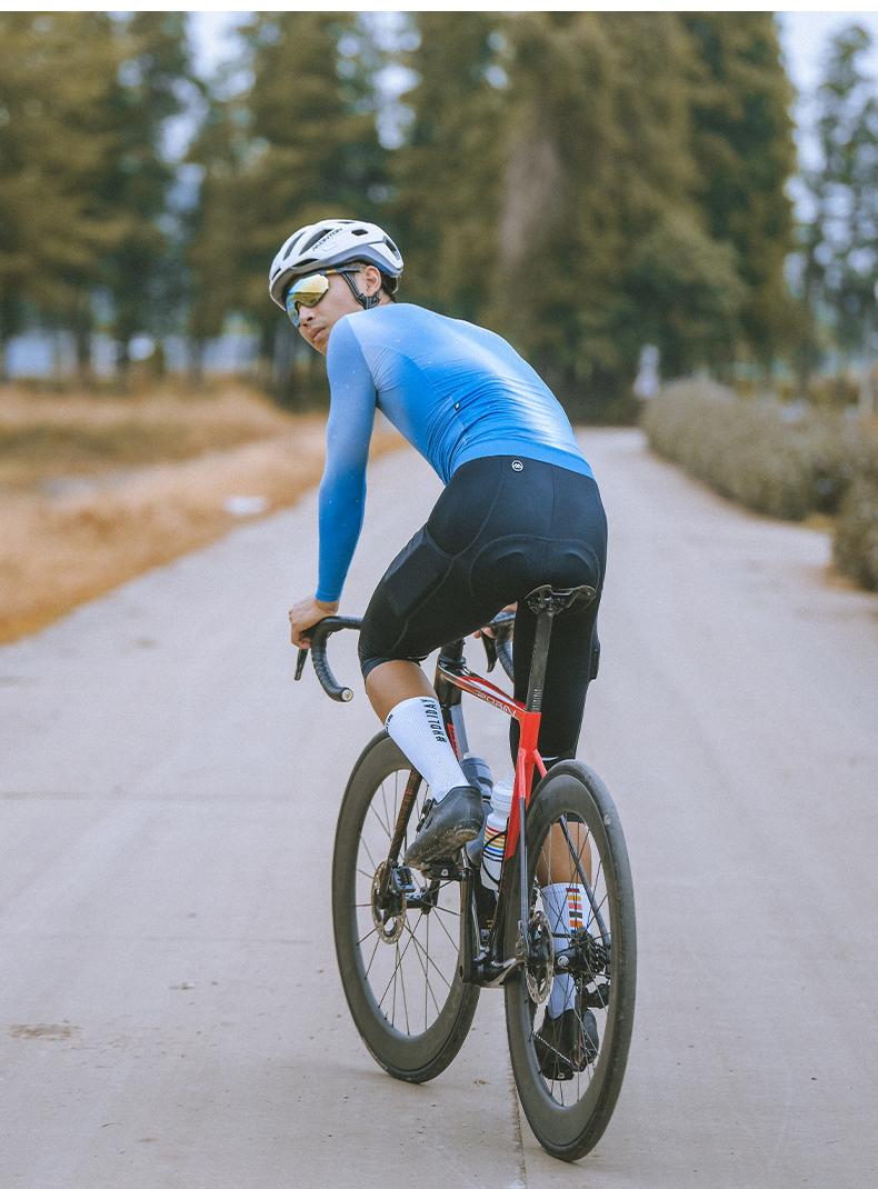 long sleeve uv summer cycling jersey