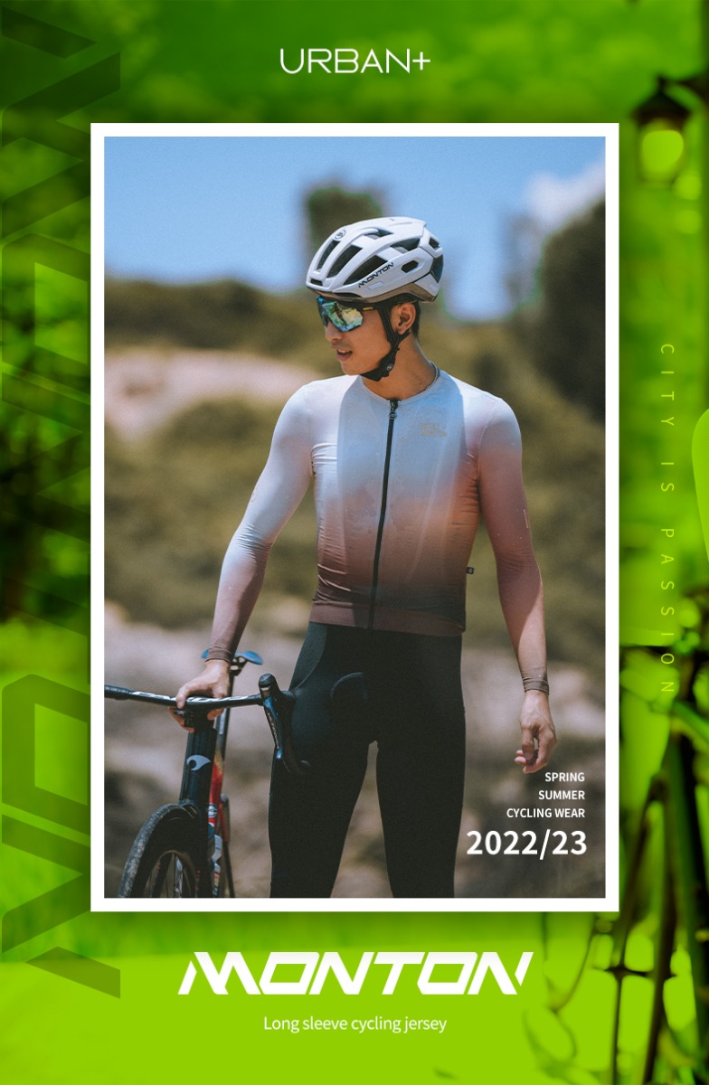 summer long sleeve cycling jersey