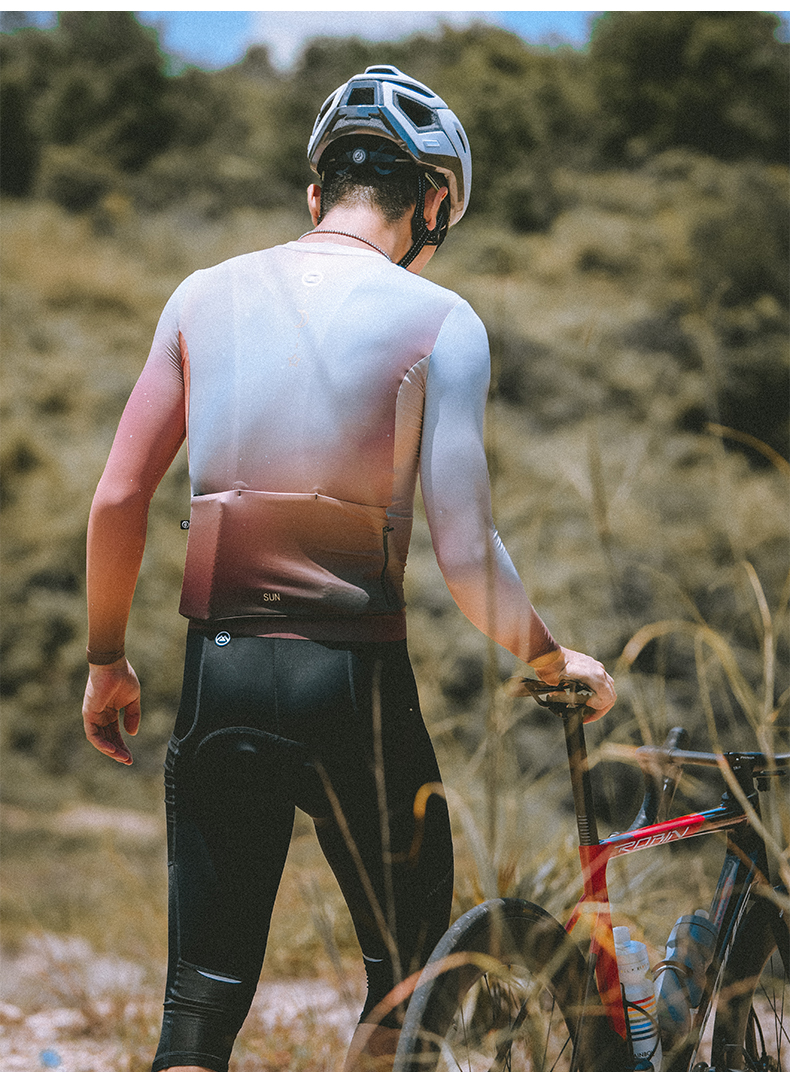 long sleeve summer bike jersey